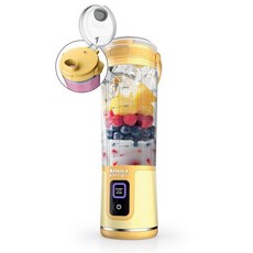 NInja 닌자 블라스트 충전식 휴대용 쉐이크 블렌더 532ml 데님블루 279401 7326035288, 레몬 머랭