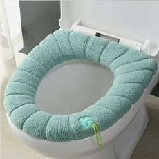 SunburstWonder 가정용 겨울 두툼한 변기 패드 보온 공용 변기 커버 물세탁 가능, 1개, X