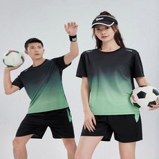 여름트레이닝복 남여 배드민턴 배구 스포츠웨어 반팔 트레이닝복 세트