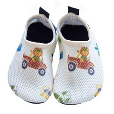 수영장 소재 신발 워터파크용 프린트 밑창 메쉬 동물 해변 유아 물놀이 논슬립 여름