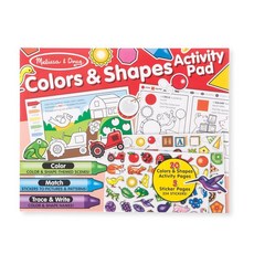 Melissa & Doug Colors and Shapes 컬러링 및 스티커 액티비티 패드 - FSC 인증 소재 431595, Melissa & Doug Colors and Shap