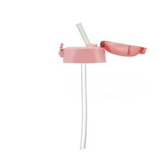 日本 Skater 彈跳式替換吸管上蓋 吸管 480ml替換吸管/水杯兒童水壺, 吸管上蓋-粉色, 1個