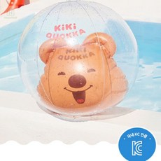 키키쿼카 비치볼 물놀이용품 투명공 워터볼 투명비치볼