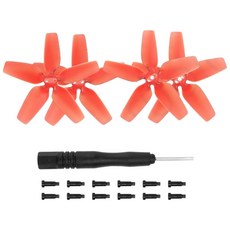 DJI SUNNYLIFE Avata2 螺旋槳 2925S 槳葉 彩色小巧輕量無人機機翼配件, 紅色