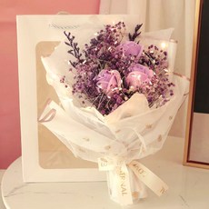 Articolo LED燈滿天星乾燥花束, 黑蜘蛛 198UL