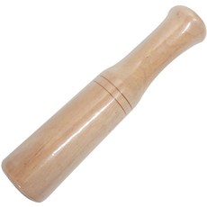 마늘빻기 원목 절구공이 절구방망이 S 원목절구 다지기, 1개