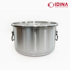 이디나 스텐 소도와 20G 39L 450x250 식깡 20갈론 39리터 낮은 위생용기 육수통 대형 곰솥 국통 들통 위생통, 1개, 45cm