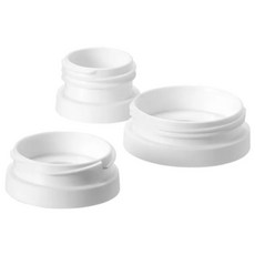 Super mama 超級媽媽小兔子攜帶式加熱式溫奶器奶瓶轉接環 G款, White, 1組