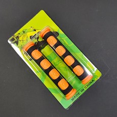 M365 전기 스쿠터 2PCS 고무 범용 레버 액세서리에 브레이크 커버 핸들 자전거, 오렌지