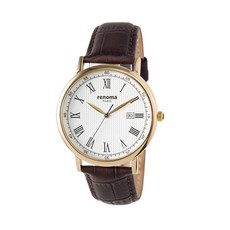 매장정품 레노마 RENOMA WATCH 브라운 프렌치 와플 클래식 남성 가죽시계 RE5205MR 752933