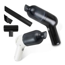 aibo 輕量充電式 手持無線吸塵器, 黑色