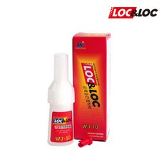 록앤록 강력 순간접착제 WJ-10 5g 금속 고무 플라스틱