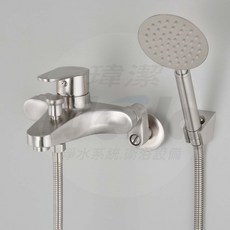 沐浴龍頭 304全不鏽鋼 大流量 日本芯 淋浴龍頭 浴缸龍頭 浴室龍頭 蓮蓬頭 洗澡蓮蓬頭, 1個, 全配組