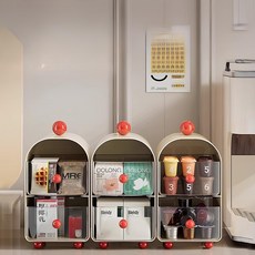 넥스트픽 모던 공간플러스 미니 서랍장, 2단, 베이지