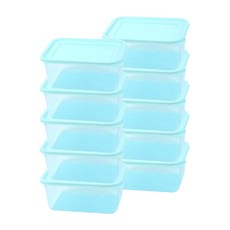 생활엔 뉴 말랑핏 심플 냉동실 정리용기 2호 750ml, 10개, 단품