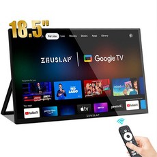 제우스랩 Z18 TV PRO 터치식 HDR포터블 모니터 VESA Xbox PS5 스위치용, Z18TV PRO, 42.3cm