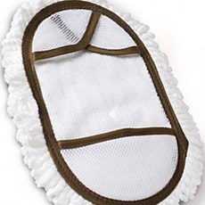 와이드 방걸레 대 리필용 업소 사무실 청소 초극세사 찍찍이 마대 막대 걸레, 1개