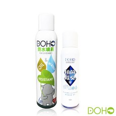 DOHO 愛鞋保養組 防水除臭噴霧，有效防水、除臭，適用於各種鞋類材質, 1個, 防水300ml+除臭150ml