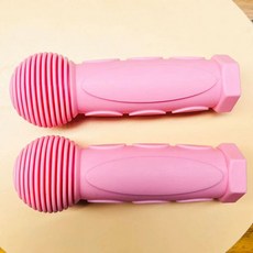 마이크로 킥보드 맥시 미니 손잡이 교체 부품 2개, 1개, 수출용 라이트 연분홍 1쌍
