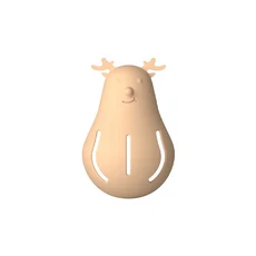 방진 통기성 메이크업 스폰지 딸기 사슴 계란 디자인과 여행 친화적 인 실리콘 뷰티 에그 퍼프 보관 상자, 01 중국, 16 beer-yellow