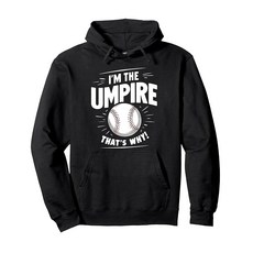 재미있는 야구 심판 셔츠 남성용 I Am The Umpire 파카