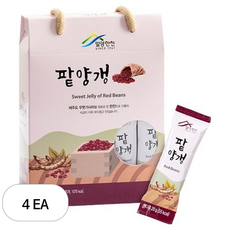 밀양한천 팥양갱, 4개, 400g
