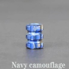 티타늄 나이프 펜던트 우산 로프 야외 파라코드 비즈, 색상: 9. Navy camouflage, 1개