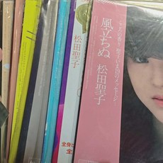 松田聖子 CityPop名人堂 7張合售專輯黑膠LP, 如圖, 詳見包裝