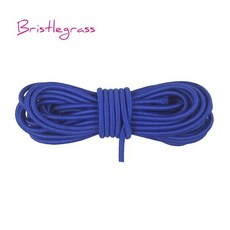 BRISTLEGRASS 도매 50 야드 2.5mm 라운드 Elastics 코드 고무 밴드 스트레치 문자열 DIY 바느질 트림 헤어 타이 로프 쥬얼리 만들기, 왕실의, 1개