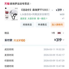 SUNRIMM 騎行頭盔 L碼 含風鏡與尾燈, 1個