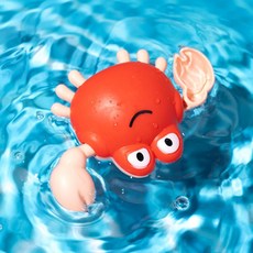 유치원생 여름 물놀이 친구 물속친구 태엽 헤엄장난감 선물용 어린이집 돌봄교실 아이선물, 고래, 1개