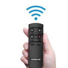카메라 블루투스 리모컨 소니 마이크로시트는 소니 RMT-P1B에 적합TZV1A7CA7M4블랙카드7, 블랙, 1개