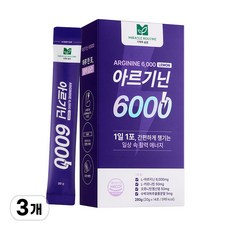 미라클루틴 아르기닌 6000, 280g, 3개