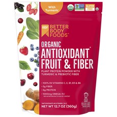 BETTER BODY FOODS 綜合水果膳食纖維益生元, 1個, 360克