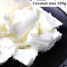 DIY 양초 만들기용 천연 콩 무연 심지 수제 선물 흰색 밀랍 1kg, [05] 1kg Coconut wax, 1개
