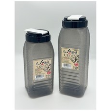 손할매 더 뉴 참숯물병, 1개, 1L, 블랙투명
