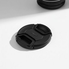 55mm DSLR 카메라 렌즈 보호 캡 필터 덮개, 1개, 55mm 렌즈캡