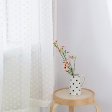 까르데코 모닝도트 창문 주방 방문 도어 거실 속지 가리개커튼