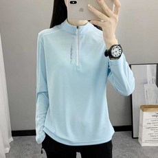 꽃소담 봄가을 여성 퀵드라이 아웃도어 등산 티셔츠 긴팔티셔츠 여름 얇은 러닝 운동복 요가복 긴팔티 HZHF26A309