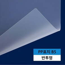 카피어랜드 PP 제본표지 B5 반투명 0.5mm 100매입