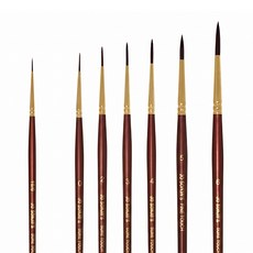 조선자 붓 3020 Sableon Short Liner, 1개, 1호