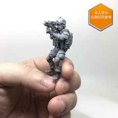 MODEL WORLD 미국 특수부대 저격수 레진 피규어 모델 TLP-04, 단일구성