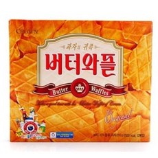 크라운 버터와플 316g 4개 세트, 8개