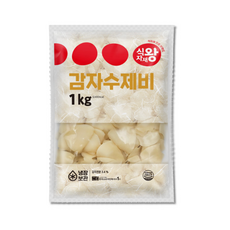 바이오푸드몰_식자재왕 감자수제비 1kg, 3개