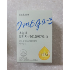 닥터린 초임계 알티지 오메가3, 30정, 4개