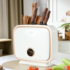 [인포벨]TV홈쇼핑정품 애드크로스 독일 코겔 칼 도마 살균 UVC 건조기 가위 수저 행주 항균 건조