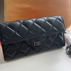 WOC 菱格紋 小羊皮 長夾 皮包 鍊帶包 鏈帶包 側背包 肩背包 禮盒 手拿包 錢包 手機包