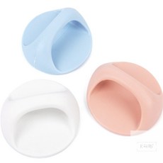 원형고리 변기뚜껑손잡이 부착식, 색상, 블루, 블루