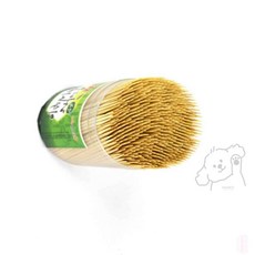 단비네상점 대나무 이쑤시개 원형케이스 얇은대나무이쑤시개