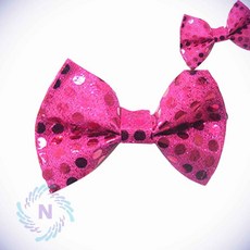 어린이 나비 넥타이 핑크 소 아동넥타이 리본넥타이